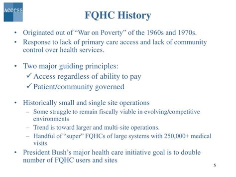 Ppt Creation Of Large Fqhc Systems Powerpoint Presentation Free