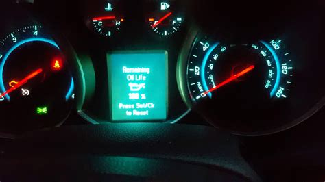 Check Engine Light On 2012 Chevy Cruze