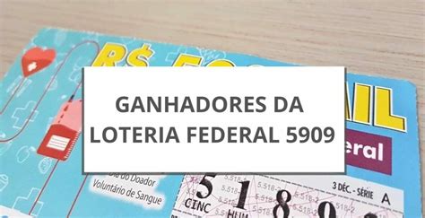 Resultado Da Loteria Federal 5909 De Sexta Feira 11 10 24 DCI