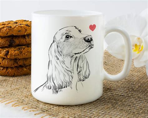 Pet Portrait Mug Pet Memorial Mug Custom Pet Mug Dog Etsy