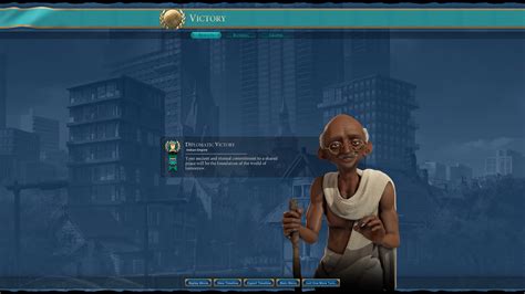 Got my first win with Gandhi (across any civ) last night but I think I ...
