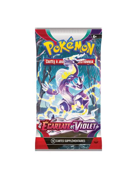 Pokemon Écarlate Et Violet Booster Fr Pokemon Compagny