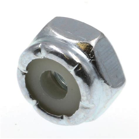 Prime Line 6 32 Grade 2 Zinc Plated Steel Nylon Insert Lock Nuts 50