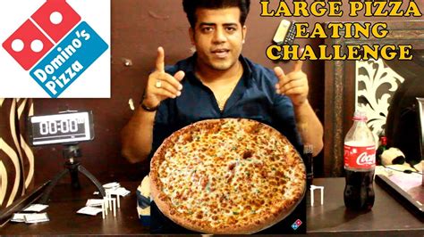 Large Dominos Pizza Eating Challenge India Viwa Food World Record