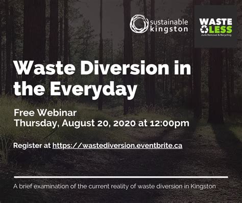 Waste Diversion In The Everyday — Sustainable Kingston