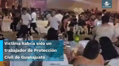 Balacera en plena fiesta de XV años en Guanajuato deja un muerto y