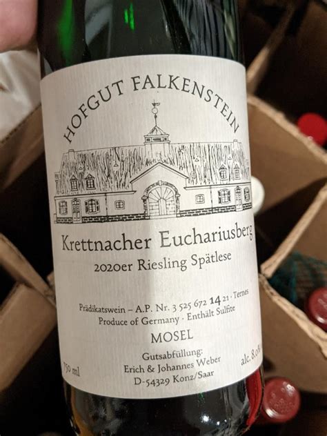 2021 Hofgut Falkenstein Krettnacher Euchariusberg Riesling Spätlese 14