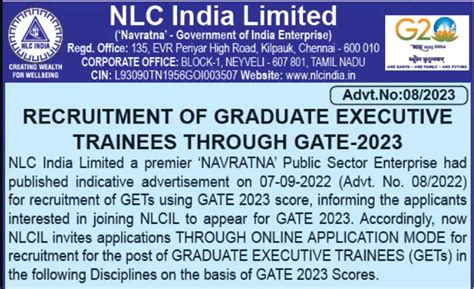 NLC Recruitment 2023 295 GET Posts Apply Now Tamilanguide