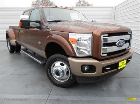 Golden Bronze Metallic Ford F Super Duty King Ranch Crew Cab