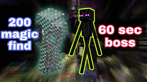 Enderman Slayer T4 With SORROW ARMOR In Hypixel Skyblock YouTube