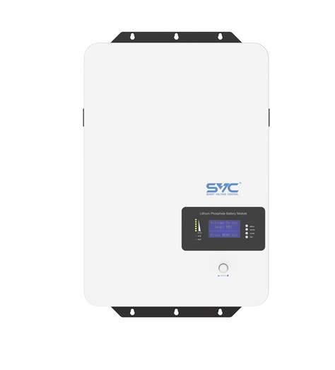 SVC 10kWh LiFePO4 48V 100AH Lithium Battery BMV Wall Mounted