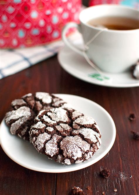 Chocolate Crackle Cookies - The Tough Cookie