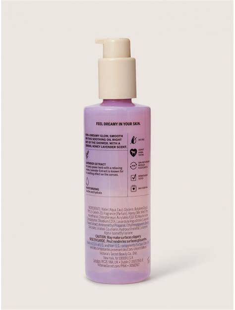 Victoria S Secret Pink Honey Lavender Soothing Body Oil