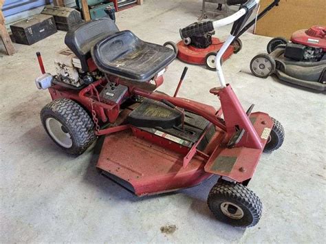 Vintage Snapper Riding Mower South Auction