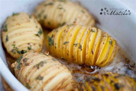 Patatas Al Horno Hasselback Galletas Para Matilde