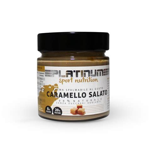 Crema Spalmabile Caramello Salato G Platinum Sport Nutrition