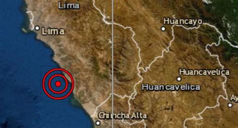 Sismo De Magnitud 4 5 Se Registró En Ancón Señaló El Igp Actualidad