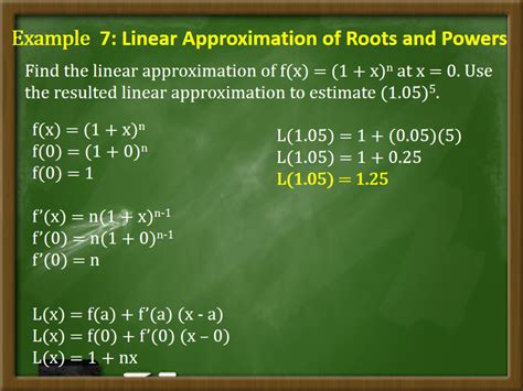 Linear Approximation And Differentials In Calculus Owlcation