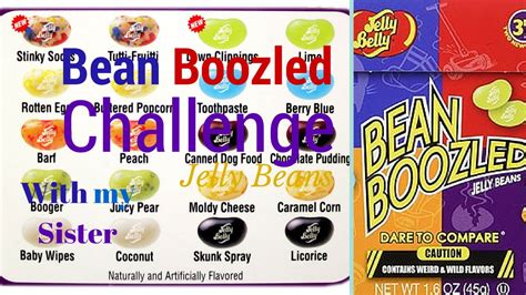 Bean Boozled Challenge W My Sister Youtube