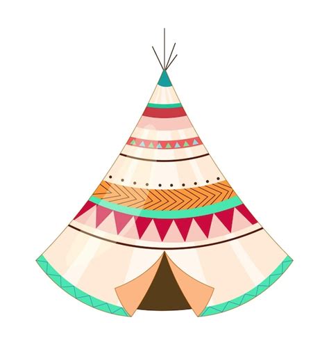Premium Vector | Boho style element abstract creativity and art tent ...