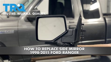 How To Replace Side Mirror Ford Ranger Youtube