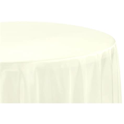 Wholesale Taffeta 120 Round Tablecloth Ivory Cv Linens™