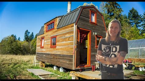 Woman Builds Unique Tiny House Using Recycled Materials In Canada