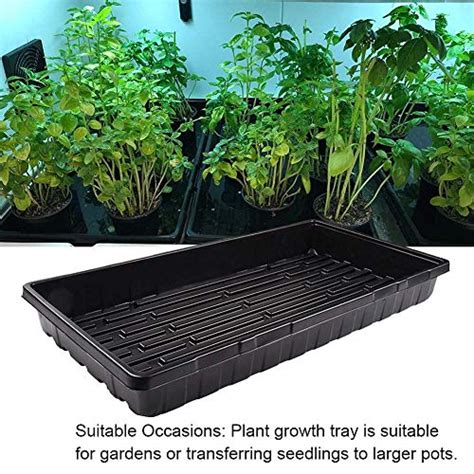 Seasaleshop Plant Growing Trays Seed Grow Tray Seedling Starter For