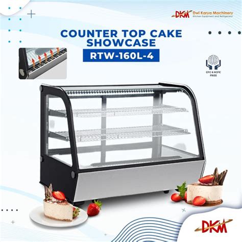 Jual Showcase Cake Tabletop Display Cooler RTW 160L Wirastar Kota