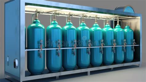 Cylinder Compressed Gases For Oxygen Nitrogen Carbon Dioxide Hydrogen And Argon For Welding