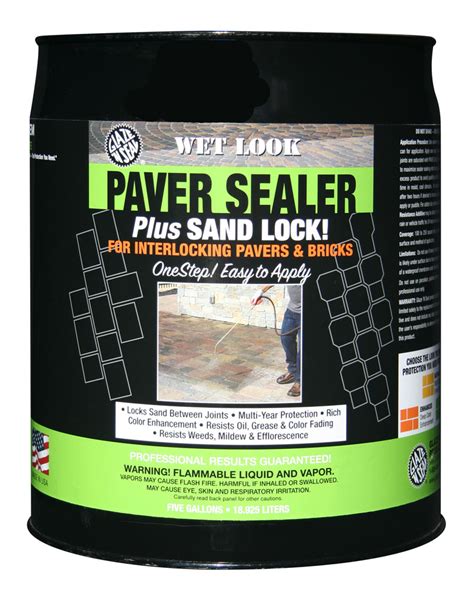 Wet Look Paver Sealer Glaze N Seal Products