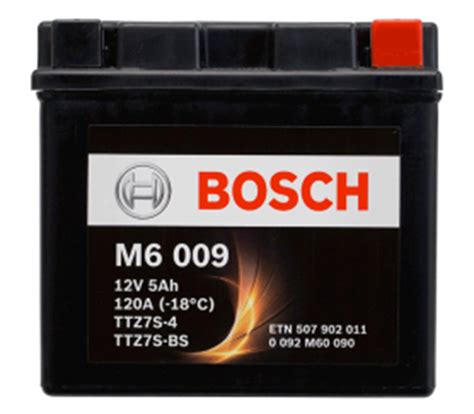 Акумулатор Bosch 5 Ah 12 V M6 YTZ7S BS Smartmoto bg