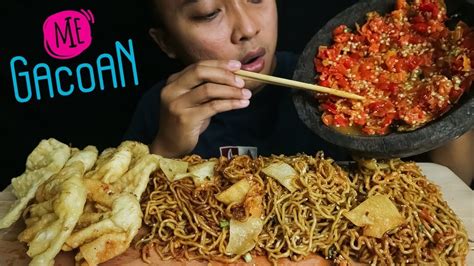 Mukbang Mie Pedas Gacoan Level Tertinggi Mukbang Mie Gacoan Youtube