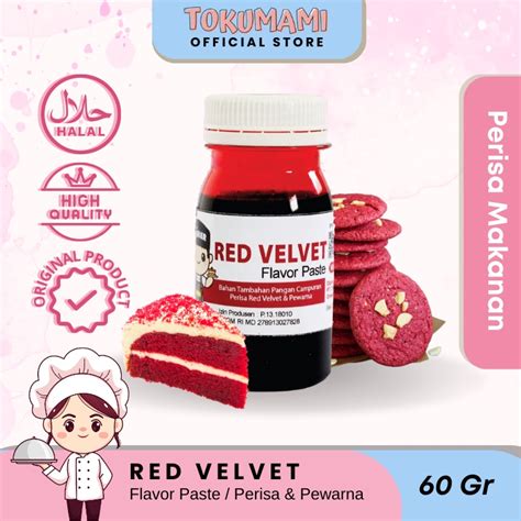 Jual Tokumami Flavor Paste Pasta Perisa Mohler Red Velvet 60 Gram