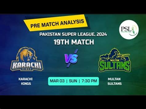 Karachi Kings Vs Multan Sultans Kk Vs Ms Match Prediction Kk Vs Ms