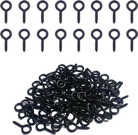 Amazon MC MEICHUANG Small Screw Eyes 100 PCS Metal Screw Hook Self