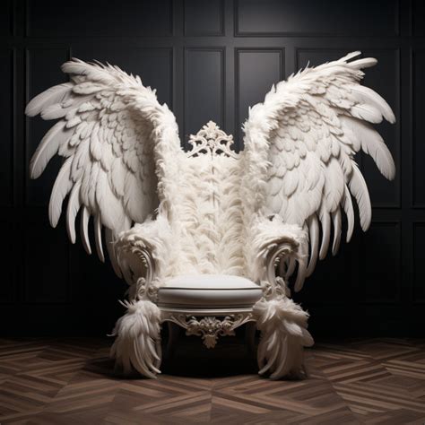 Angel Wings Chairs Angel Wings Thrones Chairs Digital Backdrops Thrones ...