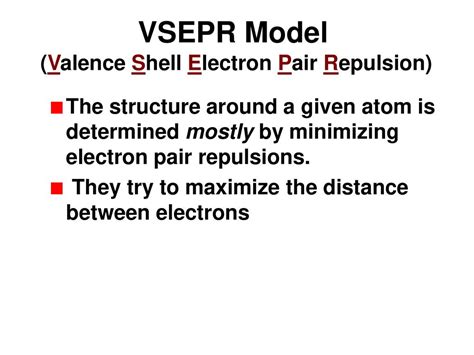 N19 Vsepr And The 3d Geometry Of Molecules Ppt Download