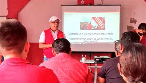 Fmln Alista Reformas A Estatutos Y A Su C Digo De Tica Diario El Mundo