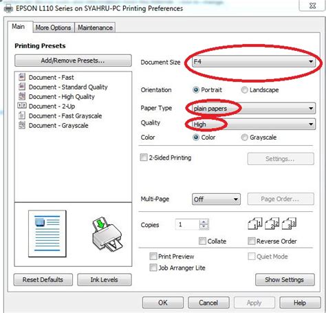 Detail Cara Setting Printer Untuk Cetak Foto Koleksi Nomer 6