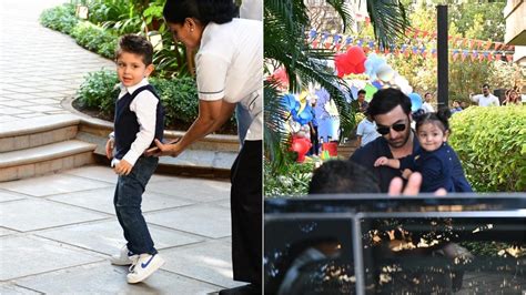 Ranbir Kapoor Brings Raha To Kareena Kapoors Son Jehs 3rd Birthday