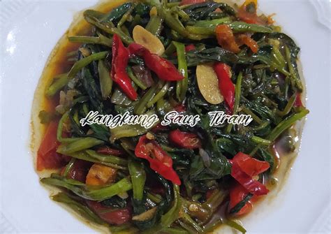 Resep Kangkung Saus Tiram Oleh Ella Hadibroto Cookpad