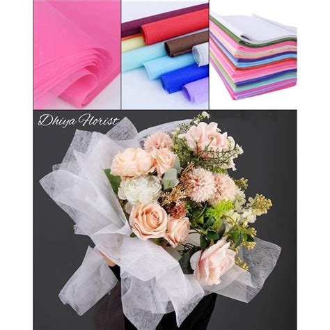 Jual Tissue Wrap Free Packing Flower Wrapping Cotton Paper Tissue