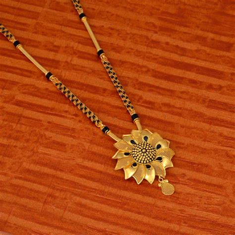 Mangalsutra Traditional Indian Jewellery Gold Jewelry Simple Necklace