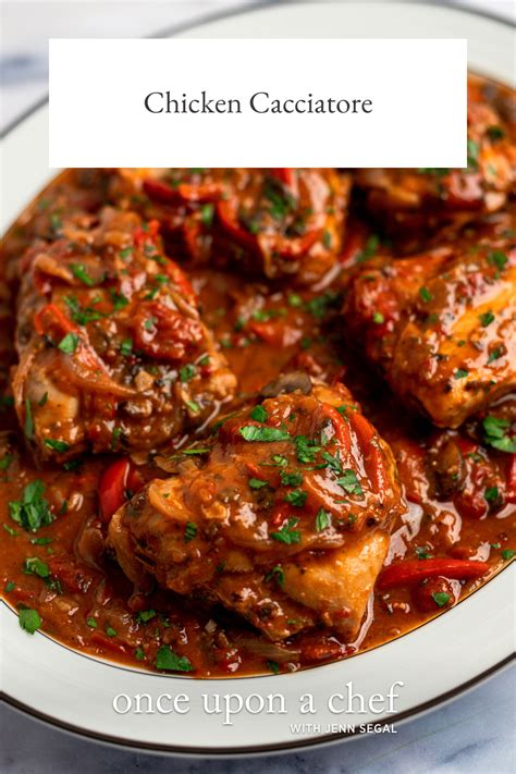 Chicken Cacciatore Recipe Video Once Upon A Chef