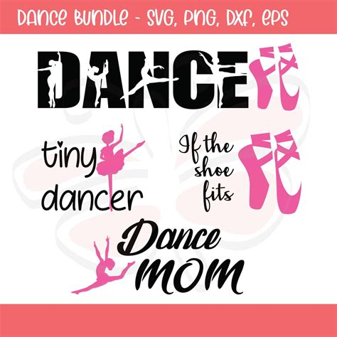 Tanz Svg Plotterdateien Dance Mom Svg Tiny Dancer Svg Dance Ballet