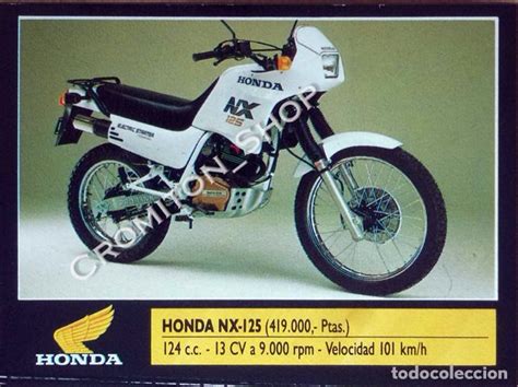 Nº 102 Honda Nx 125 Super Moto Ediciones Este Comprar En