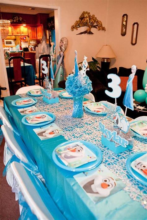 Frozen Birthday Party Ideas Photo 5 Of 55 Disney Frozen Birthday