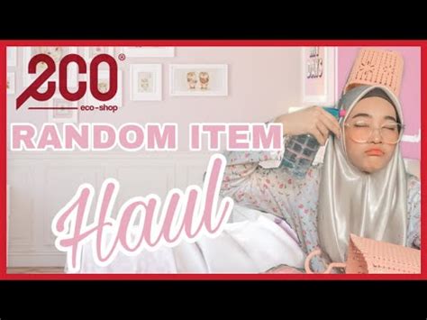 ECO SHOP RM2 HAUL RANDOM ITEMS YouTube