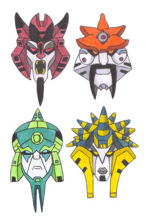 Transformers Animated Quintesson Mask Designs By Yodana Deviantart